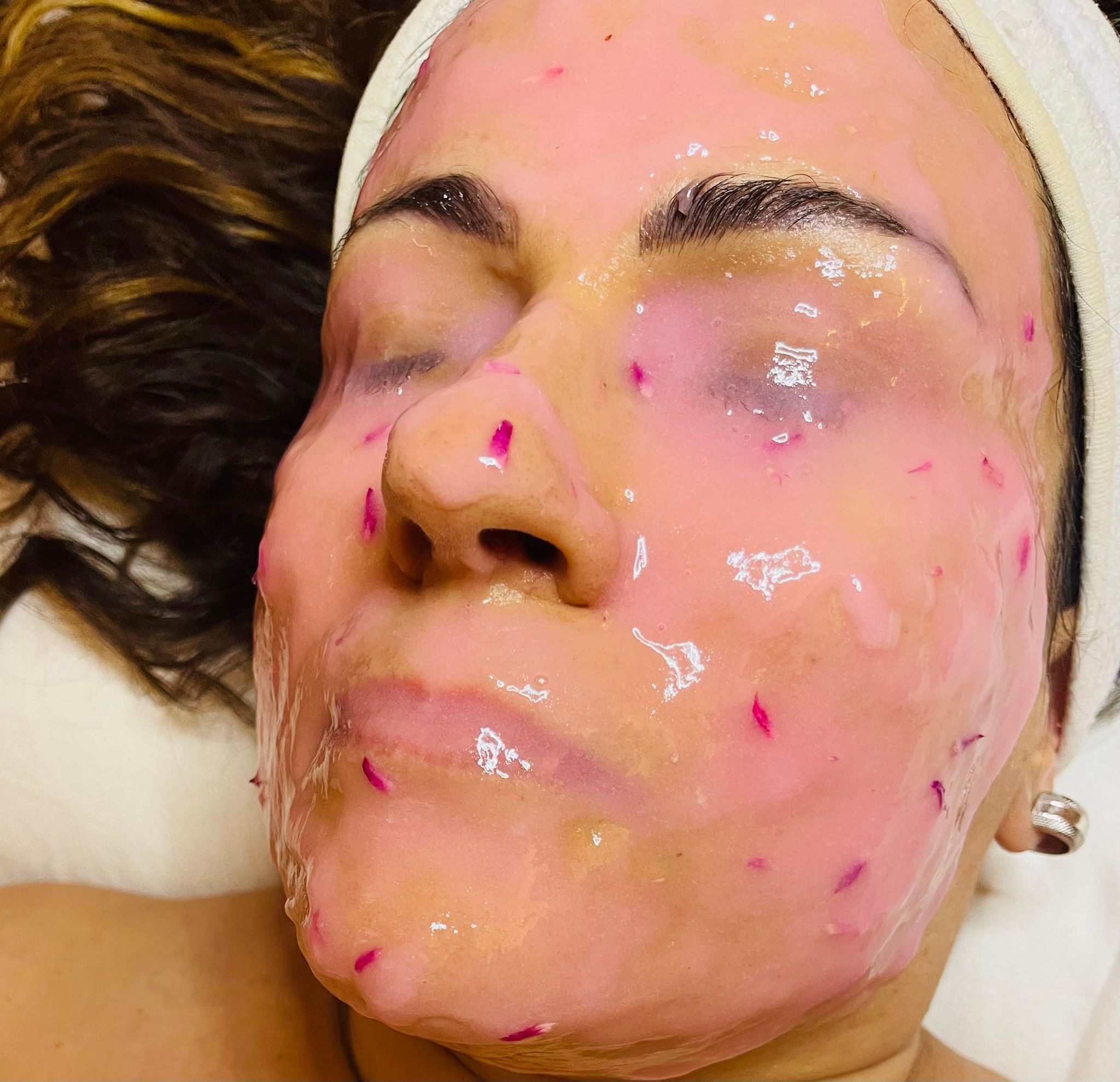 pink mask