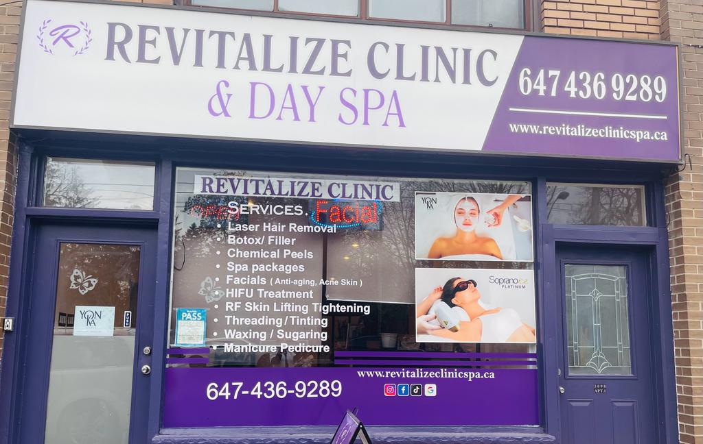 revitalize spa Toronto laser hair removal 