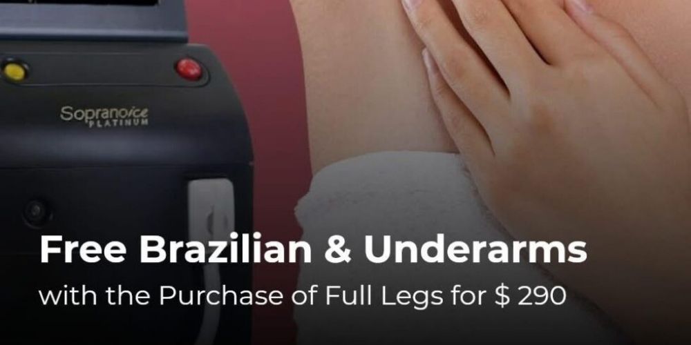 free brazilan and underarn laser revitalize etobicoke